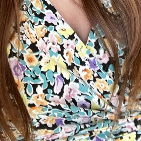 AFRM floral print tie up top - Picture 4 of 4